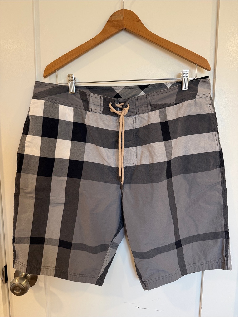 Burberry Brit Gowers Men's Board Shorts in Charcoal